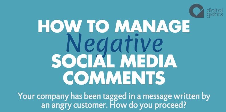 managing negative social media comments digital giants